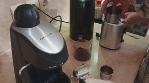 Утро на хуторе.Готовим гречку и не только)