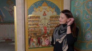Храм Новомучеников российских. Ольга Бусарова о применении пунического воска в штукатурке