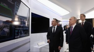 Владимир Путин Посещение выставки Форума будущих технологий, Москва, 25 февраля 2026 года