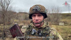 Боевая работа расчета поста воздушного наблюдения группировки войск «Центр»