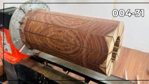 Токарные работы по дереву для начинающих Ваза из дерева своими руками Сегментное точение