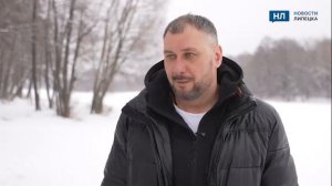 Рабочий НЛМК рассказал подробности спасения тонущего в ледяной воде липчанина