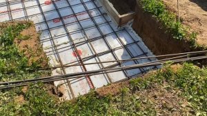 Армирование донной плиты под пластиковую чашу