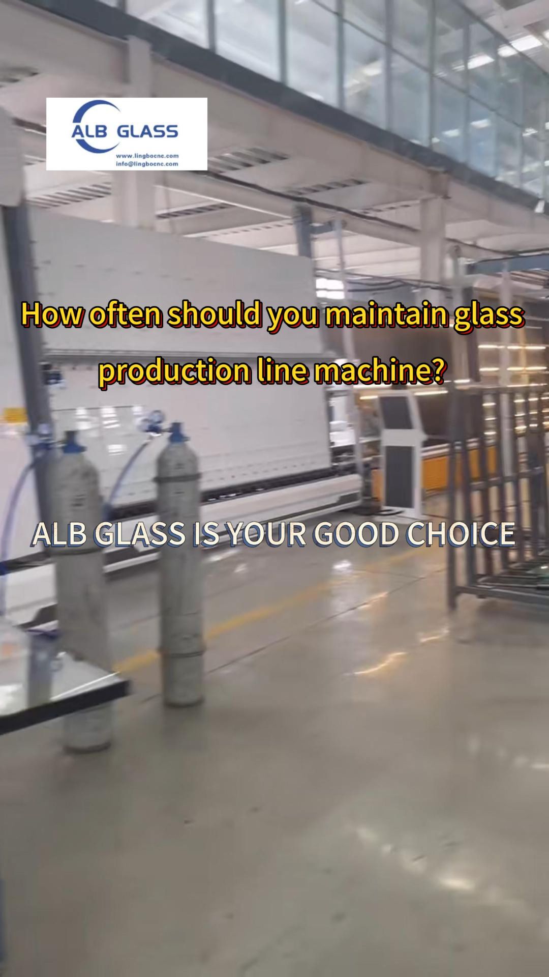 Как часто следует проводить техническое обслуживание оборудования на линии по производству стекла?