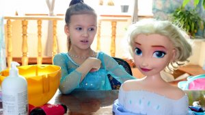 Холодное сердце Играем с Эльзой