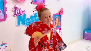 Настя учится правилам безопасности для детей [get.gt]