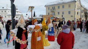Масленица в городе Гороховец. Съемка 22.02.2026