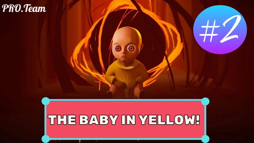 Играю на СТРИМЕ в The Baby In Yellow! [часть 2]