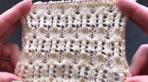 🧶АЖУРНЫЙ СЕКЦИОННЫЙ УЗОР СПИЦАМИ💜