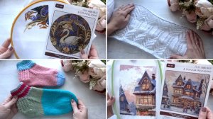 Хорошие продвижения по вязанию и вышивке. Готовая работа