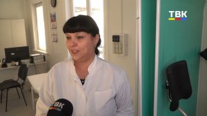 «На работу с удовольствием». В п. Рощинский пациентов принимают в новом ФАПе