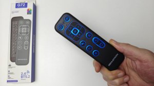 ПУЛЬТ МИНИ-КЛАВИАТУРА ДЛЯ СМАРТ ТВ ПРИСТАВКИ, КОМПЬЮТЕРА GENIATRON G72 ОБЗОР