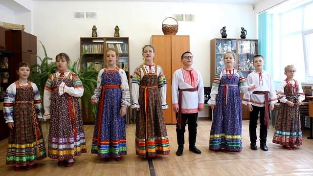 Образцовый коллектив Детский фольклорный ансамбль "Зоренька", На горе, горе, МБУДО "Дорогинская ДШИ"