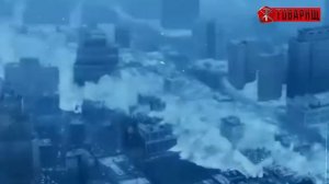 Авианосец США в труху. USS Gerald R. Ford под ударом торпеды Посейдон.mp4