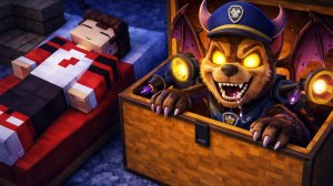 😱ГОНЩИК ВСЕ ЭТО ВРЕМЯ пока Я СПАЛ ПРЯТАЛСЯ У МЕНЯ В СУНДУКЕ В МАЙНКРАФТЕ!