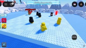 я стал пингвинов и начал дратся