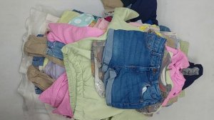 41850 Микс детский лето 0-12 лет, 7пак, CHMX A / S, секонд (extra/1 кат) оптом