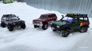 Сравнение моделей в одних условиях. Yikong, fms, redcat