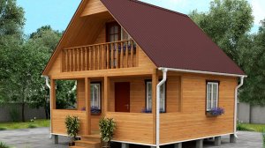 Баня с жилым помещением 84 м²