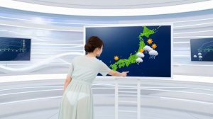 Прогноз погоды от японских телеведущих
