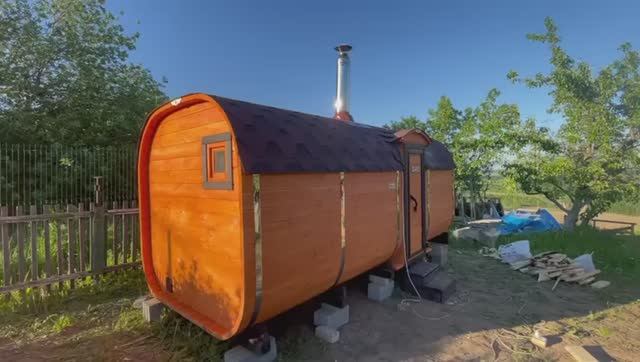 Баня бочка 