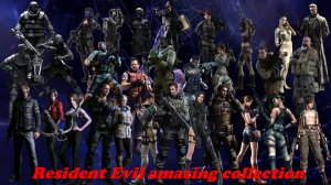 Потрясающая коллекция игр и фигурок Resident Evil