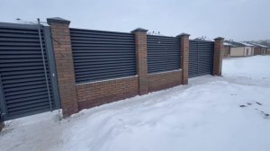 Современные заборы