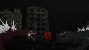 годзилла кровавая баня против годзиллы грибовидное облако ( мой ремейк )