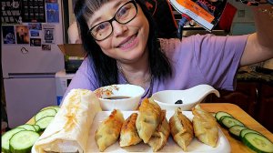 Мукбанг | Шаурма, Дамплинги и Нефть | Обжор Асмр