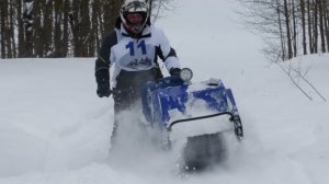 Битва буксировщиков. Москва, Химки. Часть 2. Круг почёта Кантри-кросс Буксировщики с санями (тягачи)