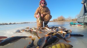 ВОТ ЭТО Я ПОНИМАЮ РЫБАЛКА С ЖЕНОЙ! ПОСЛЕДНИЙ ЛЁД НА РЕКЕ! Завершение зимней рыбалки. Пришла весна!