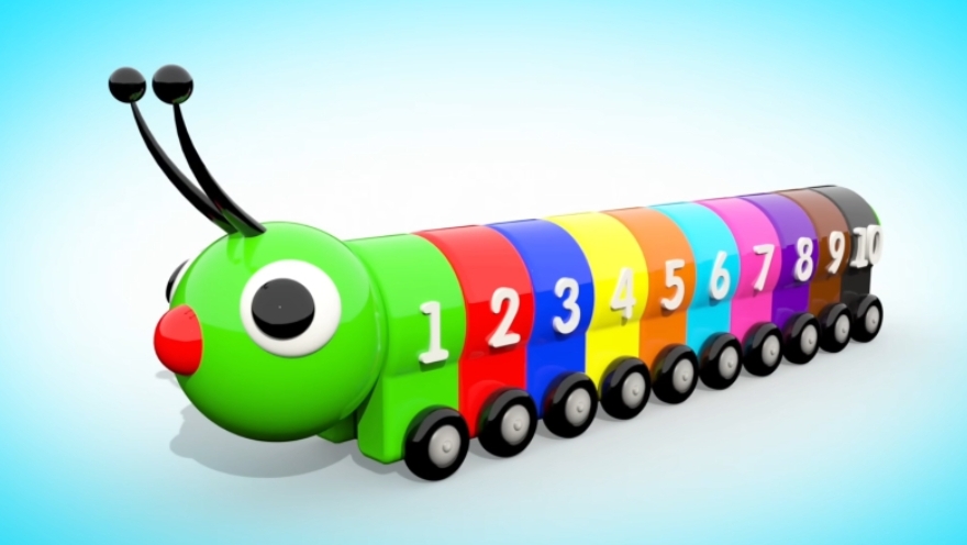 изучаем цвета и учимся считать!