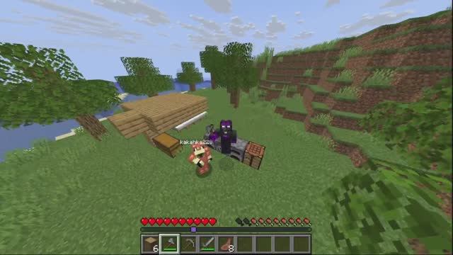 выживание в майнкрафт с другом смотреть онлайн