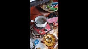 клюква закипает