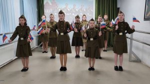 Вокальный ансамбль "Веселые нотки" песня "Моя армия" руководитель Милютина Надежда Алексеевна