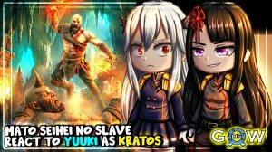 Mato Seihei No Slave React to Yuuki as KRATOS | Chained Soldier 2 | Gacha react