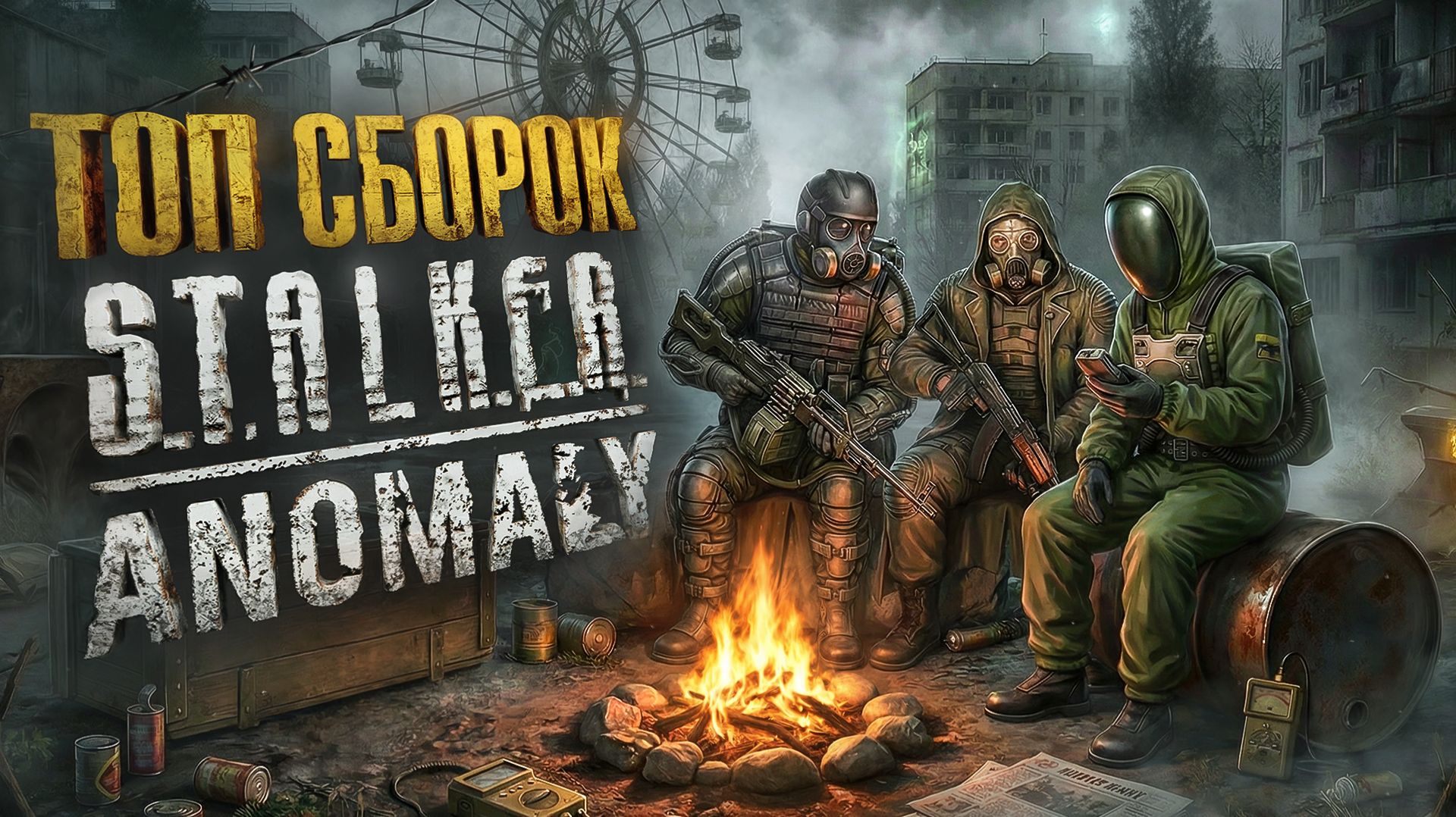 ТОП ЛУЧШИХ СБОРОК STALKER ANOMALY
