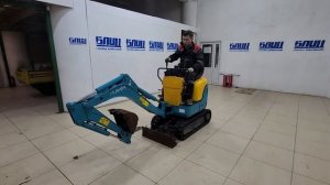 Обзор японского мини-экскаватора Kubota U008