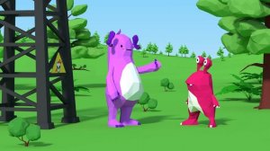 Мультсериал "Рогач и Моргач", 9 серия - "Электролиния"