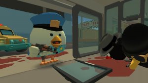 Грабители грабят магнит в Chicken gun