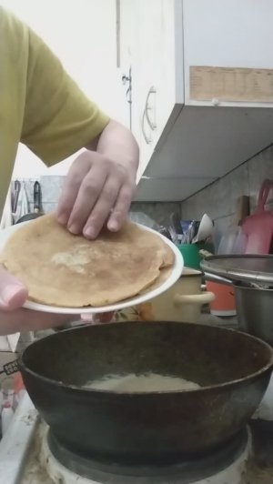 Печем домашние блины на Масленицу #1
