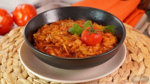 ТУШЕНАЯ КАПУСТА С МУЧНОЙ ЗАПРАВКОЙ