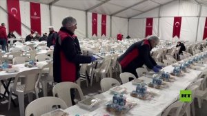 إقامة خيام إفطار مجانية لآلاف مواطني إسطنبول خلال رمضان