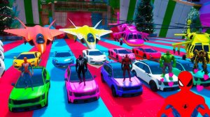 Машинки летают и прыгают! Развивающие мультики Машины помощники. Мультфильмы про машинки