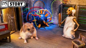 Хомяки Хомуры Хэма против Бабули в подземельях Minecraft