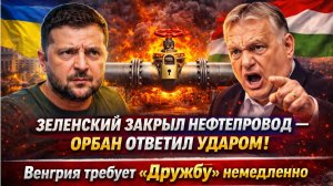 ⚡️СРОЧНО! 7 МИНУТ НАЗАД Орбан Пошел против ЕС и Киева! Венгрия ВОССТАЛА за Дружбу и Газ!
