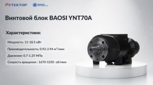 Винтовой блок BAOSI YNT70A 11-18.5 кВт