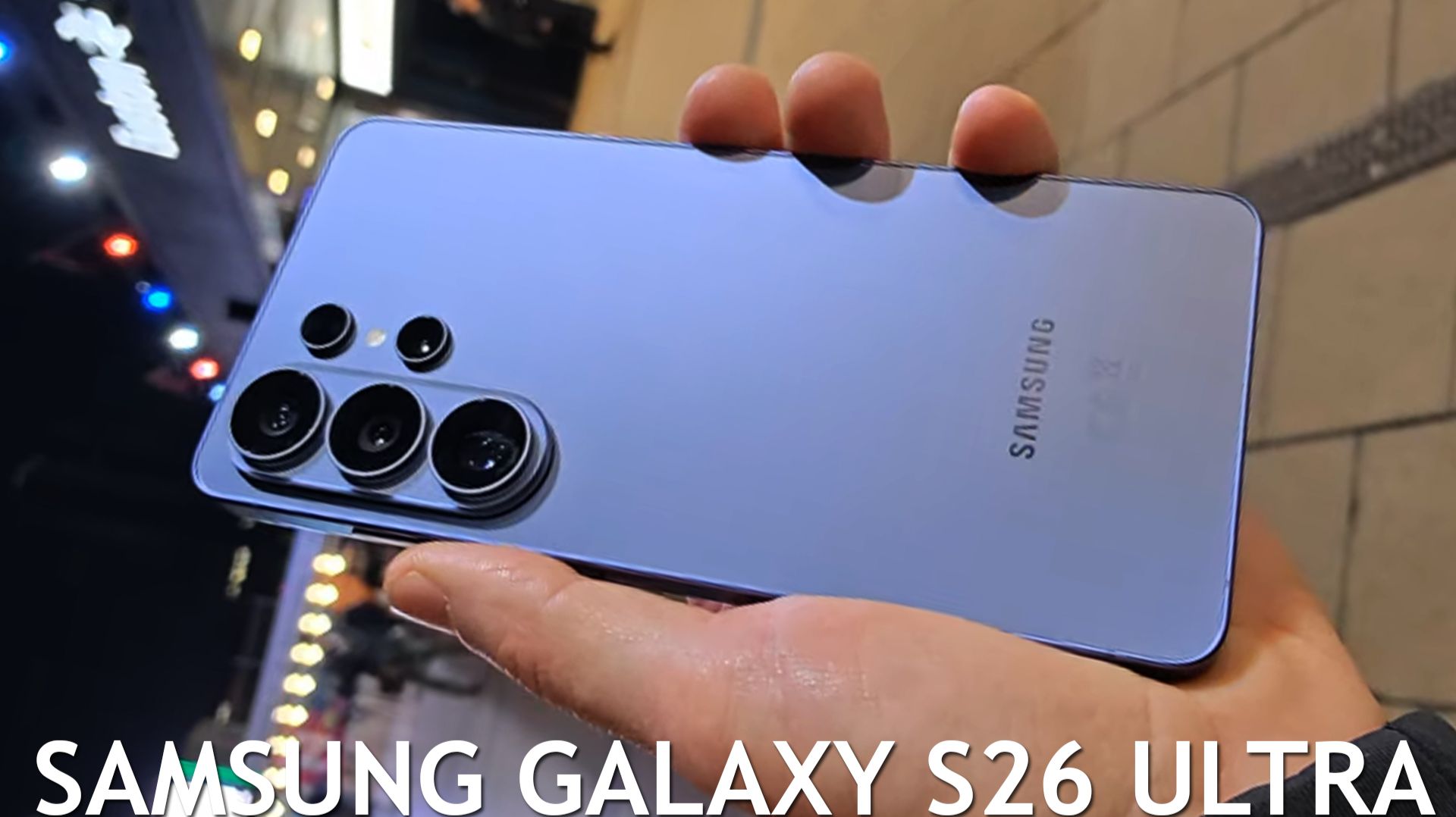 Samsung Galaxy S26 Ultra первый обзор на русском смотреть онлайн