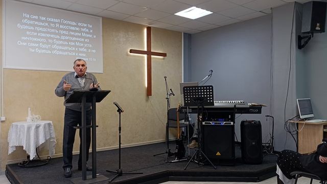 Проповедует Вадим Олегович Дунаев.