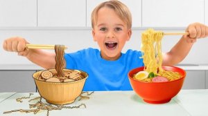 Картонный челлендж для детей с Крисом и Майком - Коллекция для детей